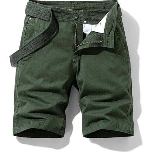 New Spring Mens Cotton Overalls Shorts Clothing Summer Casual Breeches Fashion Overalls Solid Color Shorts Men