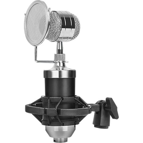 Wired Microphone 3.5Mm Jack Condenser Microphone For Streaming Media Broadcast Video Live Broadcast