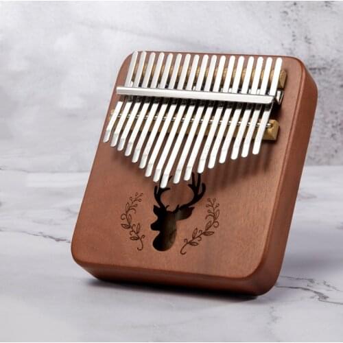 Sc outdoor 17 Keys handy protable Kalimba Cute Mini Kalimba Thumb Piano instruments for Kids and Lady
