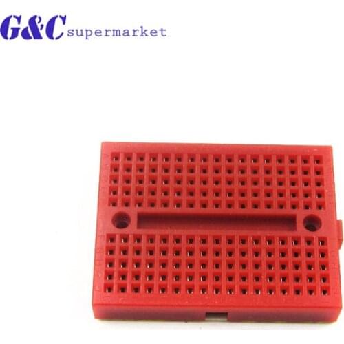 SYB-170 Mini Solderless Breadboard Prototype Experiment Test Protoboard 170 Tie-Points Bread Board For Arduino Shield 6 Colors