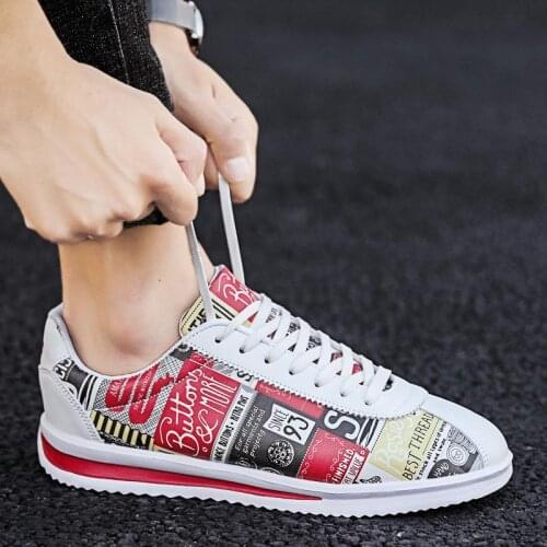 Outdoor Light-up Sports Shoes for Men Sneakers Sport Man Brand Running Shoes Sport Men Running White Red Walking Male GME-1228