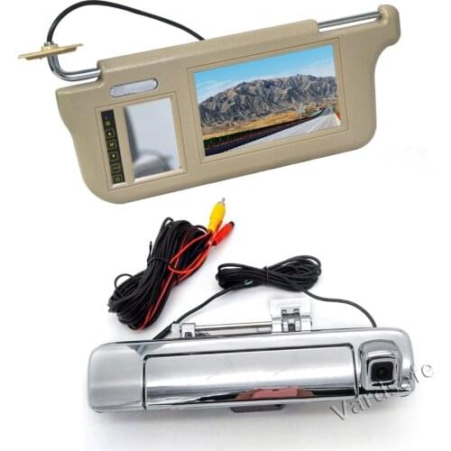Vardsafe VS980V Sun Visor Rear View Mirror Monitor & Reversing Camera for Isuzu D-Max Dmax