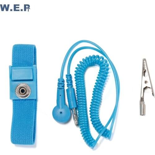 Anti-static Hand Ring Static Eliminator Anti-static Wrist Strap Human Bracelet Elastic Wrist Strap