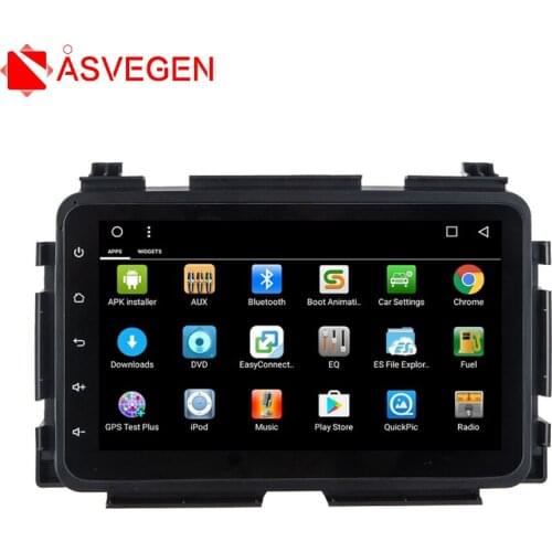 Asvegen HD Touch Tesla Style Screen Android 6.0 Quad Core Car Radio Multimedia Player GPS Navigation For Honda XRV Vezel 2014