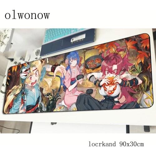 Azur Lane pad mouse cool new computer gamer mouse pad 90x30cm padmouse HD pattern mousepad ergonomic gadget office desk mat