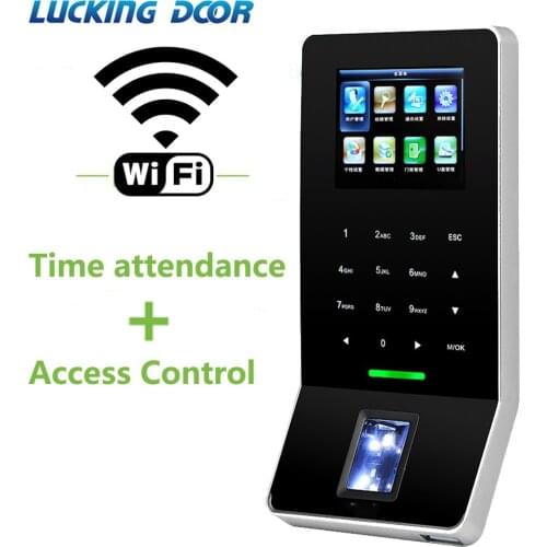 2.4 inch LCD Biometric WIFI Fingerprint Access Control Time Attendance System TCP/IP RJ45 Fingerprint Reader