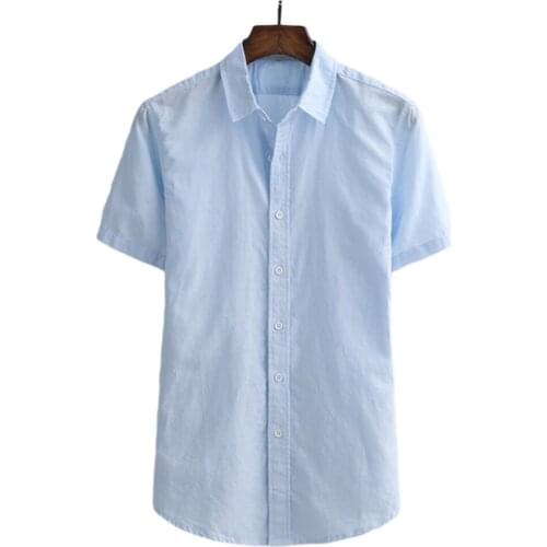 BONJEAN Mens Linen Shirts