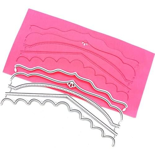 Julyarts Frame Lace Die Cuts For Card Making Natal For Scrapbooking Album Paper DIY Card Decoration Embossing New