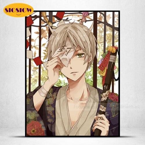 Cartoons DIY Poster Diamond Painting anime figures japanese Full Square Round 3d Diamond Mosaic Embroidery home decor girls room