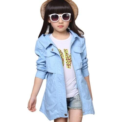 Тренчи для девочек Picemice China At AliExpress