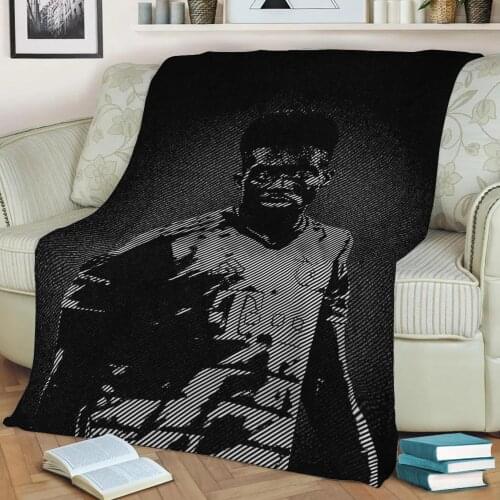 Alphonso Davies 3D Print Plush Blanket Throw On Sofa Home Decor Soft Warmth Washable Nap Blanket Dropshipping