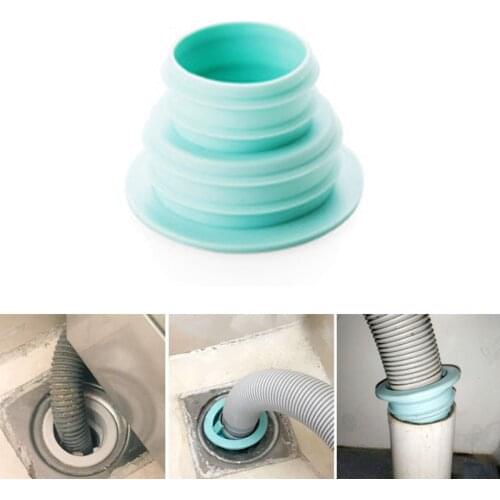 1 pc sealing plug deodorant telescopic sewer pipe fittings plastic deodorizing washing machine pipe joint tool