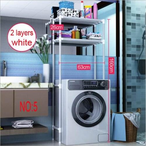 Bathroom storage rack closestool storage rack washing machine storage rack