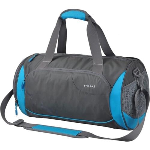 Mixi Travel Handbag Luggage Duffel Bag Casual Shoulder Gym Sport Yoga Bag Waterproof 16 18 20 inch With Shoes Pocket M5210
