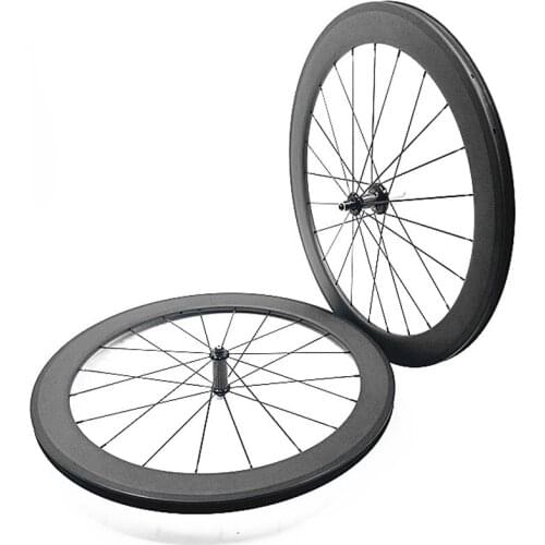 Carbon road wheels 700c 38mm AC3 brake side 25mm width clincher R36 ceramics hubs carbon wheels 1430g bicycle wheel 1432 Spoke