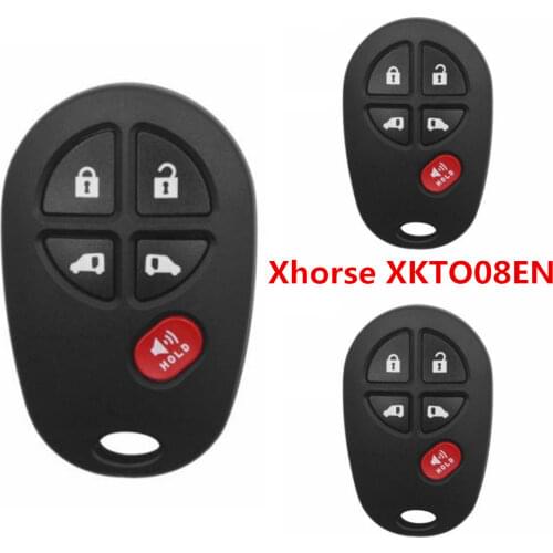 Xhorse XKTO08EN Universal Wire Remote XK Series VVDI Remote Car Key For VVDI2/VVDI Mini/Key Tool Max