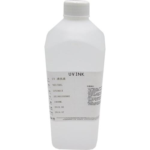 UV print head cleaning liquid moisturizing liquid