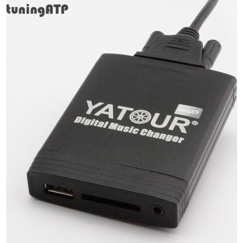 YATOUR Digital Music Changer AUX SD USB MP3 Interface for VOLVO HU-series Radio