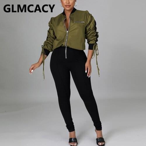 Women Long Sleeve Zip Up Patchwork Jumpsuits Casual Slim Overalls