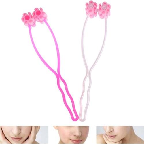 1PCS Plum-shaped Roller Massager Anti Wrinkle Face Slimmer Massage Massager Roller Facial Slim Up Beauty Care Tool