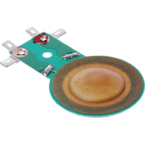 2Pcs 25.5mm 24.5mm Horn Treble Film Resin Membrane Drive Head Tweeter Voice Coil