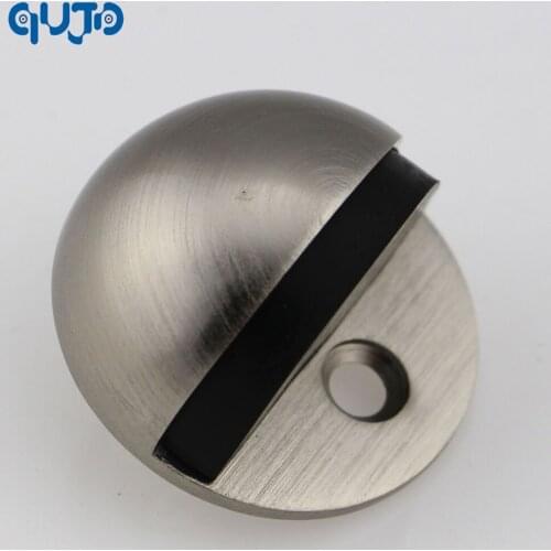 2016 Lowest Price Floor Door Stops Safety Door Stop Metal Door Holder Doorstop Contemporary Style Heavy Duty Brushed