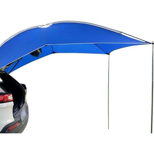 3-4 Person SUV Self Driving Car Tent Anti Rain Family Party UV Beach Canopy Fishing Awning Car Pergola Outdoor Camping Tent