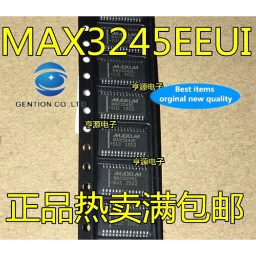 5PCS MAX3245 MAX3245E MAX3245EEUI TSSOP28 in stock 100% new and original