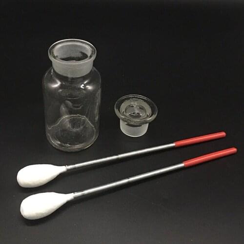 Acupuncture massage vacuum cupping alcohol ignition stick 2pcs with one 125ml glass bottle