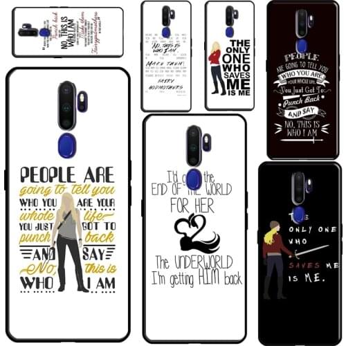 Once Upon a Time Emma Swan Quote For OPPO A52 A72 A91 A5 A9 A31 A53 2020 Reno2 Z Find X2 X3 Pro A3S A5S A1K A15 A93 Case