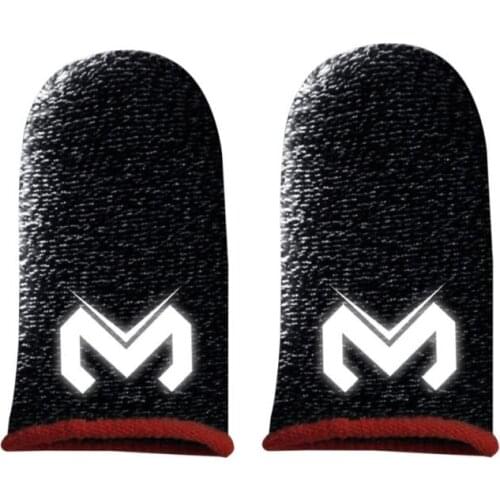 2pcs Games Finger Gloves Breathable Controller Finger Sleeve For Pubg Sweat Proof Non-Scratch Touch Screen Gaming Thumb Gloves