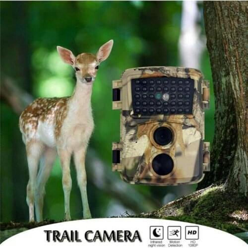 12MP Outdoor Hunting Trail Camera Wild Animal Detector Cameras HD Waterproof Monitoring Infrared Cam Night Vision Photo Trap