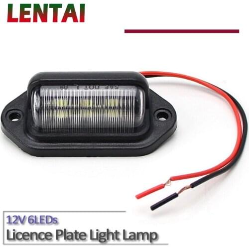 LENTAI For Opel astra h j g insignia vectra c corsa d Kia rio ceed sport 1PC Car LED Number Plate Lamp License Plate Light Bulbs