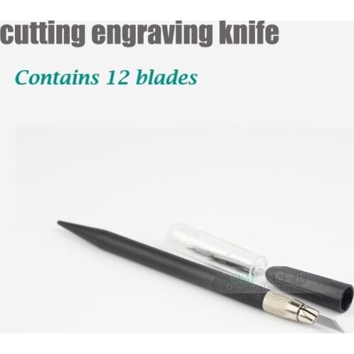 M./-Model Cutting Tool Penknife / Art Knife / Cutting Knife with 12 Blades DIY tool accessories / cutting engraving knife