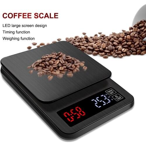 New Hot Selling Household Hand Rushing 0.1g Coffee Scale Electronic Kitchen Digital Scale