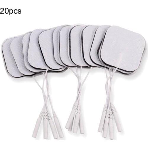 Muscle Stimulator Electrode Pads Non-woven Fabric Self Adhesive Replacement Pads Massage Patch Relief Pain Sticker