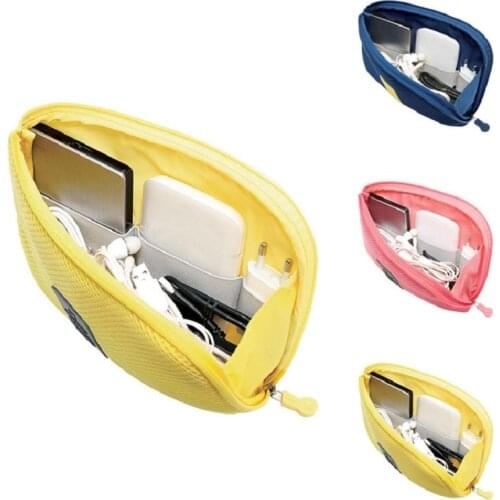 HDD Hard drive disk case bag Electronic Digital Storage Mobile Phone Charging USB cable charger Organizer Power bank bag
