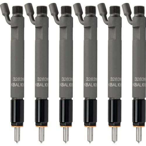 6PCS Fuel Injectors C3283160 3283160 Fit For Cummins C8.3L 6C 6CT 6CTA 6CTAA Car Accessories