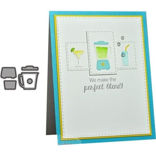 CH blender Stencil Metal Cutting Dies For Scrapbooking Practice Hands-on DIY Album Card Handmade Tools