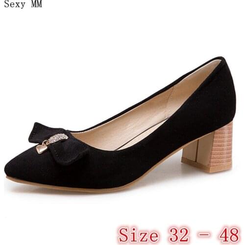 High Heels Women Pumps High Heel Shoes Stiletto Woman Party Wedding Shoes Small Plus Size 32 33 - 40 41 42 43 44 45 46 47 48