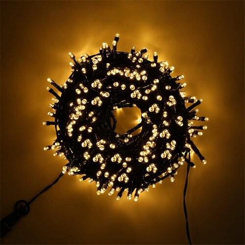 20M 50M 100M 24V Low Voltage Waterproof LED Holiday Fairy String Lights Christmas Trees Party Wedding Decoration lights Outdoor