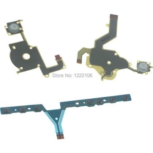 20sets Left Right Buttons Button Flex Ribbon Cable Assembly Flex Cables Replacement Repair Parts Component for PSP 3000