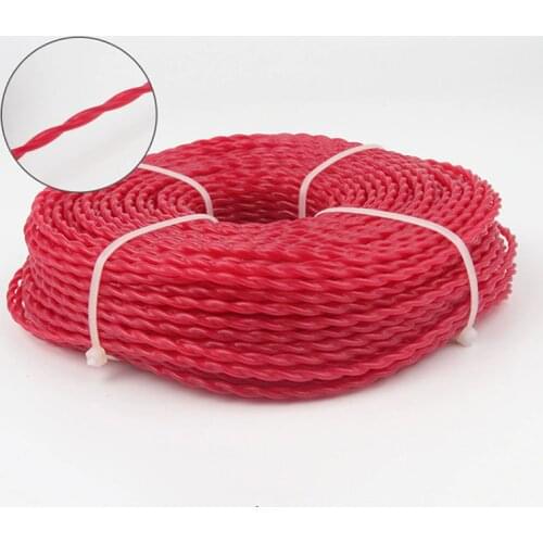 3.0mm Super Quality Steel Nylon Grass Trimmer Line Serrated String Trimmer Line for Yard Weed Eater Brush Cutter Power Tools