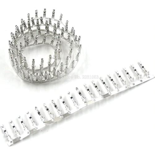 100PCS 2.54mm Dupont Jumper Wire Cable Housing Female Pin Connector Terminal