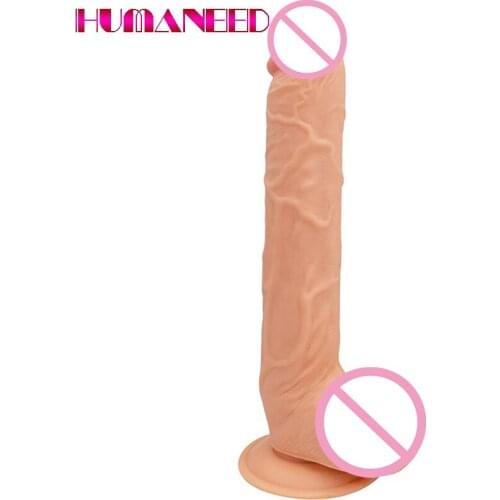 11.6*2 Inch Huge Long Dildo Plus Big Dildo Sex Toys for Women Lesbian Masturbator Anal Plug Anus Massage Couple Flirt Sex Shop