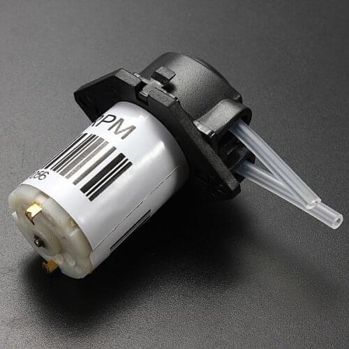 12V DC Dosing Pump Peristaltic Dosing Head For Aquarium Lab Analytical Water