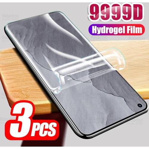 3pcs Full Curved Hydrogel Film For Oppo Realme GT Master Screen Protector Realmi GTMaster Edition RMX3361 Protect Film Not Glass