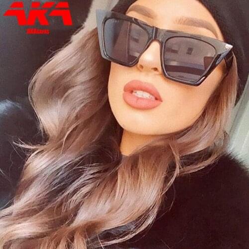 AKAgafas 2021 Vintage Classic Sunglasses Women/Men Cat Eye Glasses Women/Men Simple Eyeglasses Women Brand Gafas De Sol Mujer