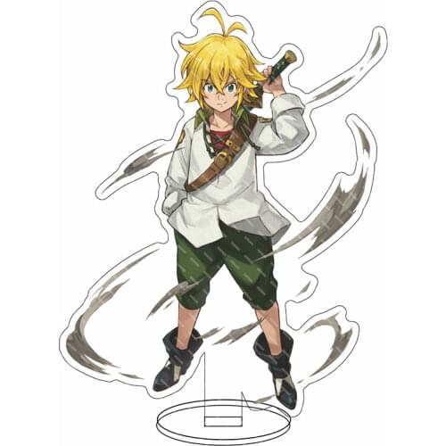 Anime Nanatsu no Taizai Seven Deadly Sins Meliodas Ban Acrylic Stand Figure Collection Model Toy Gifts Desk Decoration Gifts