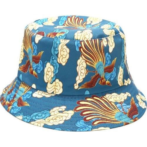 BomHCS Frog Animal Printing Double-Side Basin Hat for Men Women Outdoor Travel Sunhat Hats